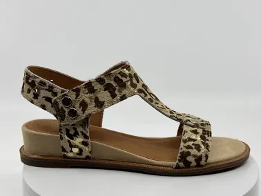 Sandales Oisin Beige Léopard - Mamzelle