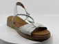 Sandales 30-718 Blanc / Argent