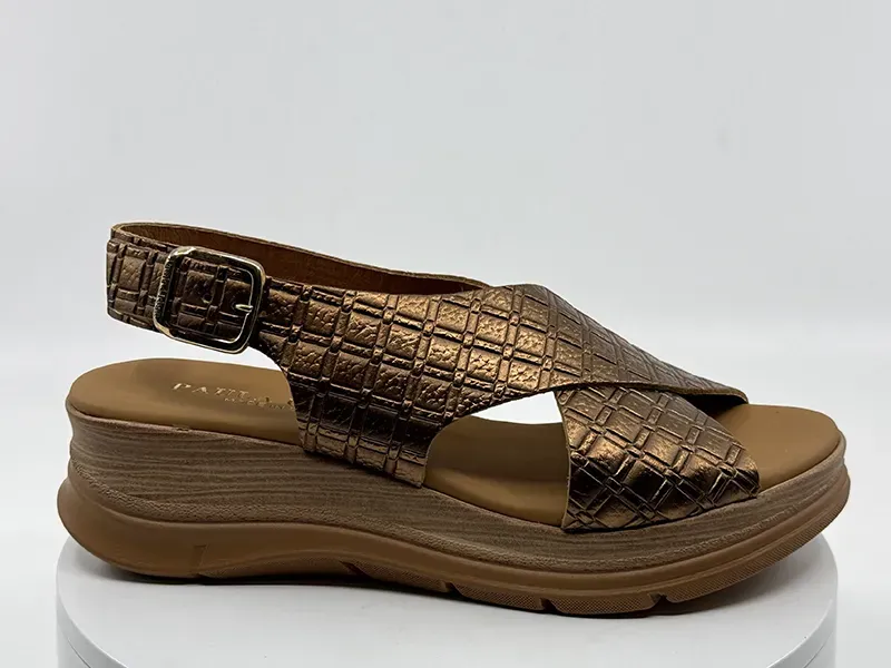Sandales 24-774 Mordoré cuir - PAULA URBAN