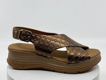 Sandales 24-774 Mordoré cuir - PAULA URBAN