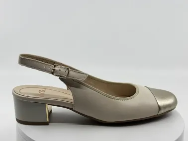 Ballerines 35823 Beige doré ARA chez FRANCEL Chaussures