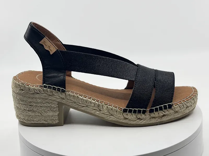 Espadrilles Dama noir- Tony PONS