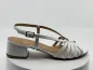 Sandales 34706 blanche cuir