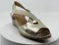 Sandales 34808 Doré Beige