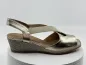 Sandales 34808 Doré Beige
