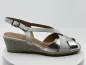 Sandales 34802 Argent Blanc
