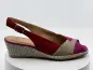 Sandales 34801 Fuschia Beige