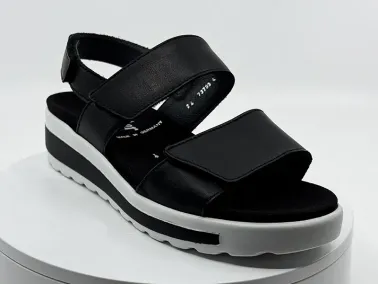 Sandales h3015 Noir Semler I FRANCEL Chaussures
