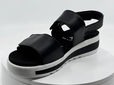 Sandales h3015 Noir Semler I FRANCEL Chaussures