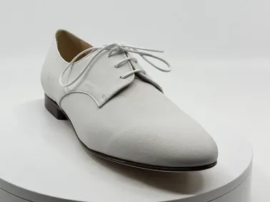 Derby 3971 Blanc cuir CAPELLO  I FRANCEL Chaussures