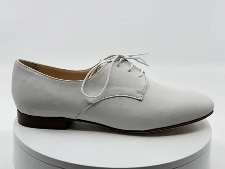 Derby 3971 Blanc cuir --CAPELLO