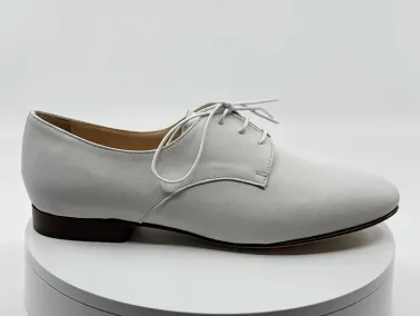 Derby 3971 Blanc cuir --CAPELLO