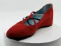 Ballerines 740m Rouge nubuck