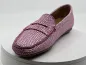 Mocassins Genova Reptile fuschia