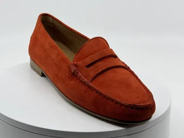 Mocassins Genova Orange  I FRANCEL Chaussures