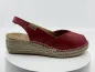 Espadrilles Bernia rouge