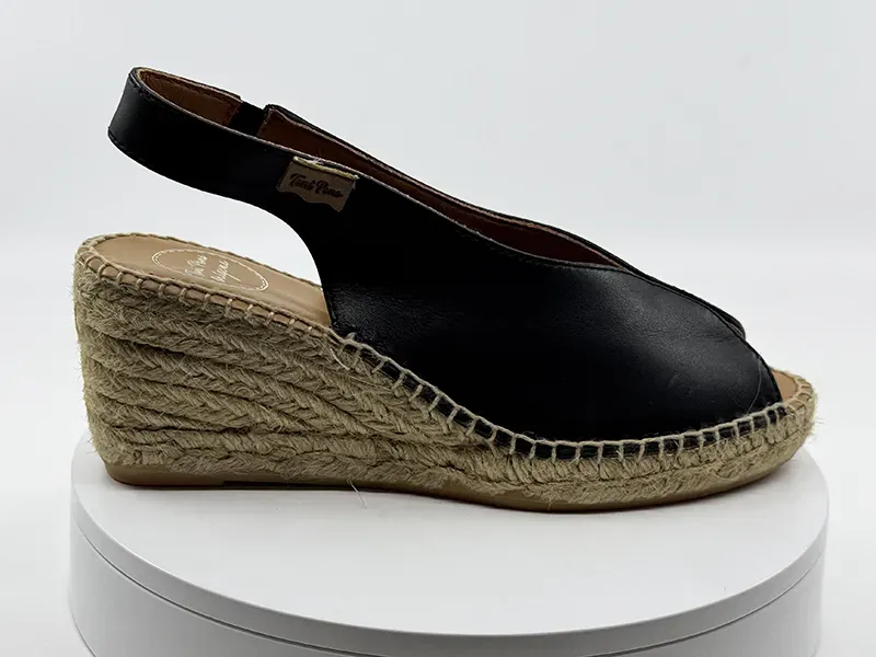 Espadrilles Laila noir  - Tony PONS