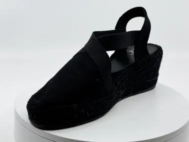 Espadrilles Fabi noir ony PONS I FRANCEL Chaussures