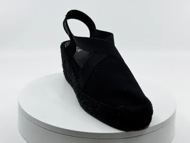 Espadrilles Fabi noir ony PONS I FRANCEL Chaussures