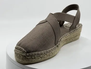 Espadrilles Verona taupe  Tony PONS I FRANCEL Chaussures