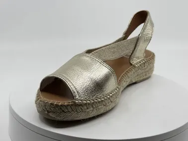 Espadrilles Etna platine  Tony PONS I FRANCEL Chaussures