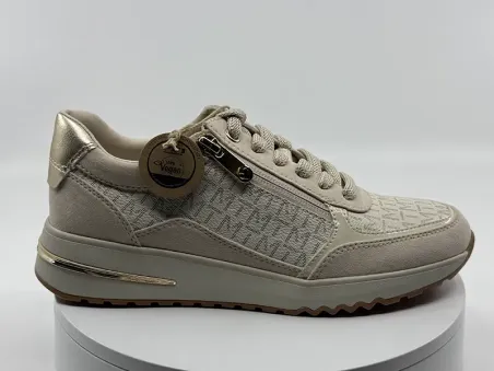 Sneakers 23738 Crème beige - MARCO TOZZI