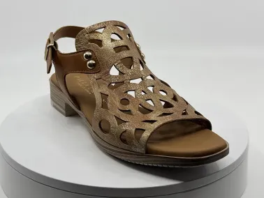 Sandales 9-716 Camel cuir PAULA URBAN | FRANCEL CHAUSSURES