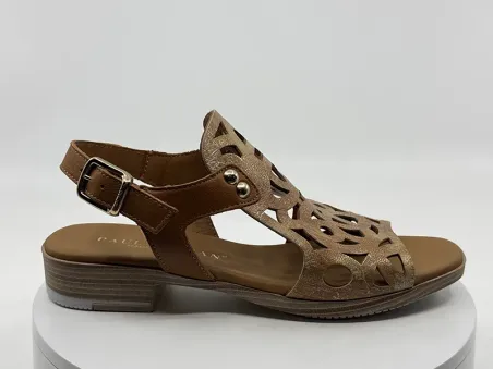 Sandales 9-716 Camel cuir - PAULA URBAN