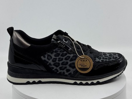 Sneakers 23740 Vernis Léopard - Vegan