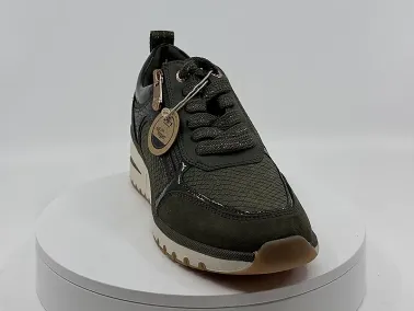 Sneakers 23767 kaki Vernis  I FRANCEL Chaussures