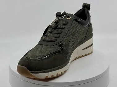 Sneakers 23767 kaki Vernis  I FRANCEL Chaussures