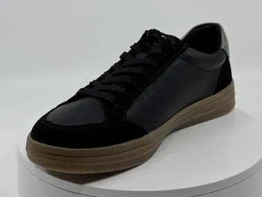 Sneakers d2c04 Noir Nubuck REMONTE  I FRANCEL Chaussures