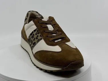Sneakers 23700 Marron/Léopard CAPRICE  I FRANCEL Chaussures