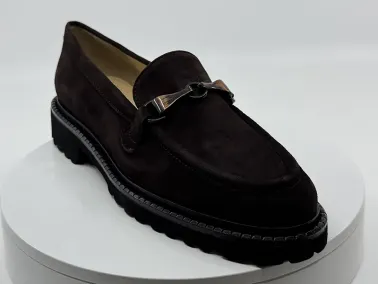 Mocassins 10768 Chocolat - BRUNATE  I FRANCEL Chaussures