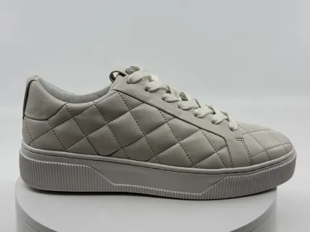 Sneakers cuir 103420 Crème - HOGL