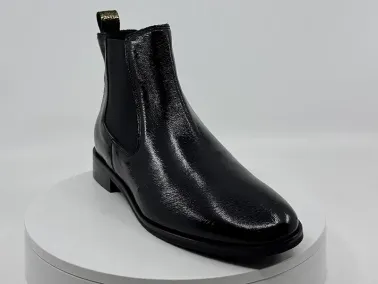 Boots Zellie Noir vernis FELMINI I FRANCEL Chaussures