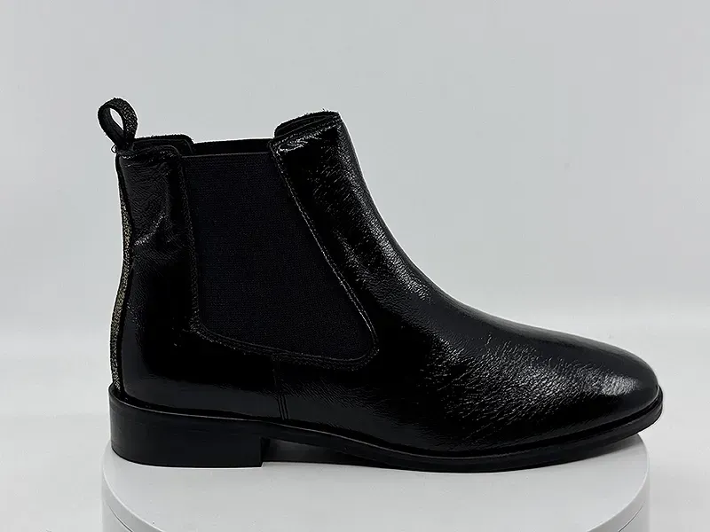 Boots Zellie Noir vernis - REQUINS