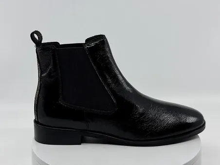 Boots Zellie Noir vernis - REQUINS