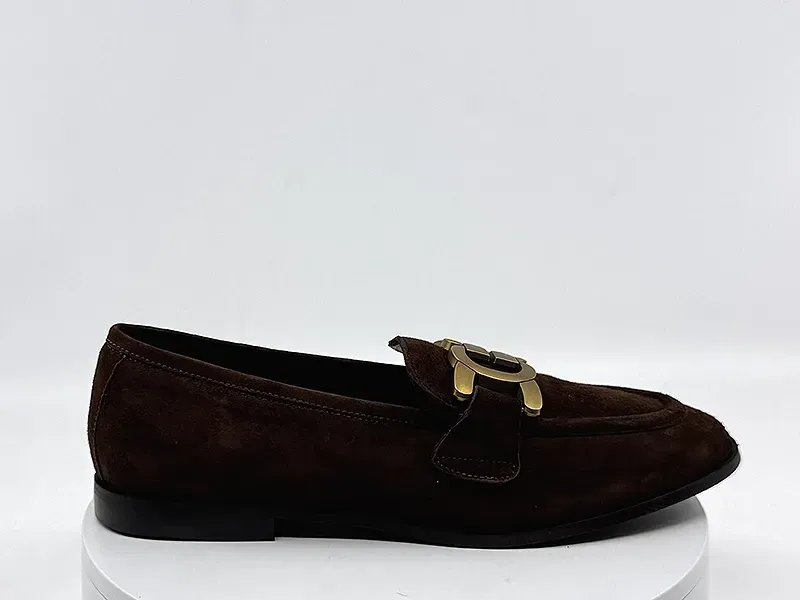 Mocassins Faro Cacao nubuck - REQINS