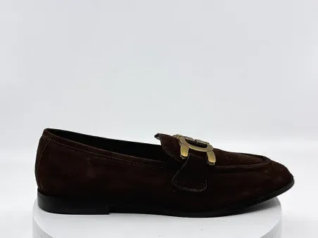 Mocassins Faro Cacao nubuck - REQINS