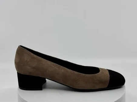 Ballerines Riviera Marron/Noir REQINS