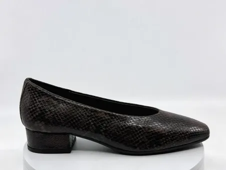 Ballerines Favorite Python Marron REQINS