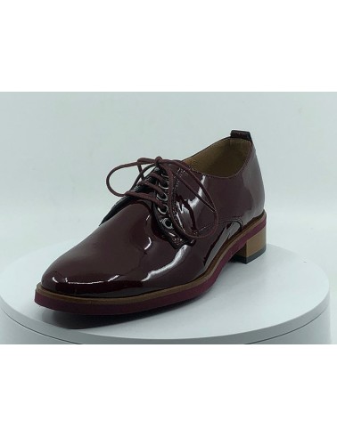 Derbies Jimber vernis bordeaux