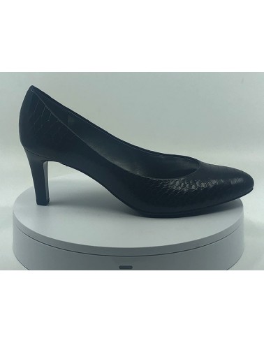 Escarpins Croco noir